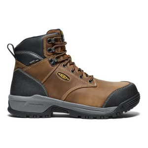 Men's KEEN Evanston 6" Insulated Carbon Fiber Toe Work Boots Outdoor 8 Bison