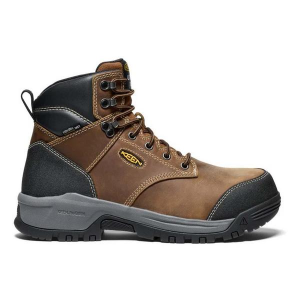 Men's KEEN Evanston 6" Int Met Work Boots Outdoor 13 Bison
