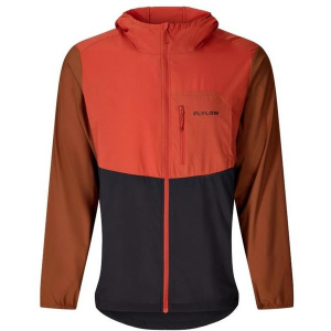 Men's Flylow Davis Windbreaker XLarge Mesa/Black/Bark