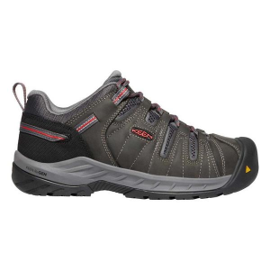 Women's KEEN Utility Utility Flint II Work Shoes 9.5 Wide Magnet/Rose
