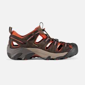 Men's KEEN Arroyo II Water Sandals 10.5 Black Olive/Bombay Brown