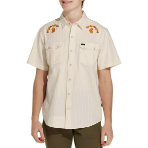 Men's Howler Brothers X-Cut Delux Snap Button Up Shirt XLarge Off White