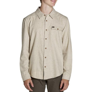Men's Howler Brothers La Grange Long Sleeve Button Up Shirt Medium Sand