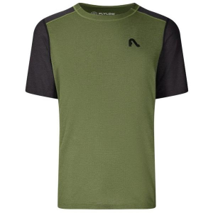 Men's Flylow Garrett Cycling Shirt Large Vine/Black