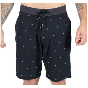 Men's FASTHOUSE Jasper 19" Hybrid Shorts 36 Black/White