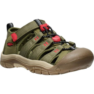 KEEN Newport H2 Water Sandals Little Kids' 3 Martini Olive/Aura Orange