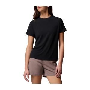 Women's Columbia CSC Soft Sretch T-Shirt XLarge Black Heather