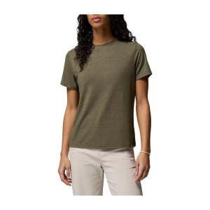 Women's Columbia CSC Soft Sretch T-Shirt XSmall Stone Green Heather