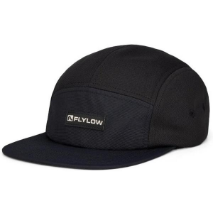 Men's Flylow Dragon Tech 5-Panel Cycling Snapback Hat One Size Black