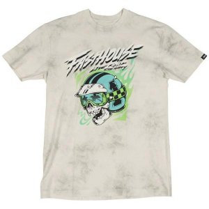 Men's FASTHOUSE Destroyer T-Shirt Medium Cloud Crystal Wash