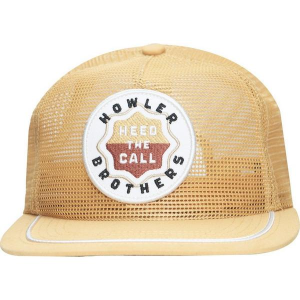 Howler Brothers Farm Team Snapback Hat One Size Gold