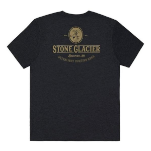 Men's Stone Glacier Bozeman Only T-Shirt  Charcoal Heather