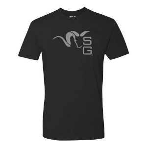 Men's Stone Glacier Ram T-Shirt Medium Black
