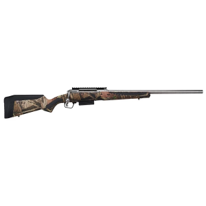 Savage Arms 220 Stainless Camo Bolt-Action Slug Shotgun with AccuFit Pump Shotgun