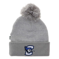 Creighton Bluejays Legacy Athletic Pom Cuff Kids' Beanie One Size Grey Heather