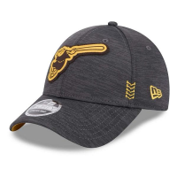 Kids' San Diego Padres New Era 9FORTY Clubhouse Snapback Hat One Size Grey Heather