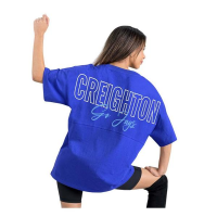 Creighton Bluejays Gameday Couture Women's Back At Ya T-Shirt Medium Royal