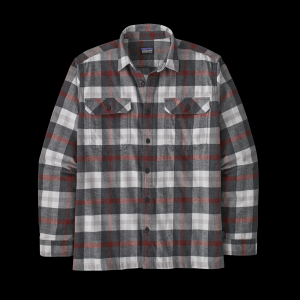 Long-Sleeved Organic Cotton Midweight Fjord Flannel Shirt  - Men
