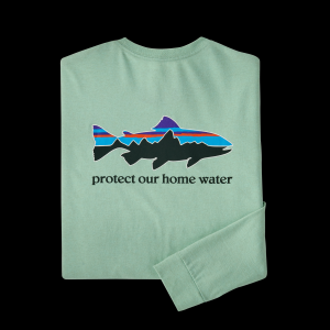 Long-Sleeved Home Water Trout Responsibili-Tee - men