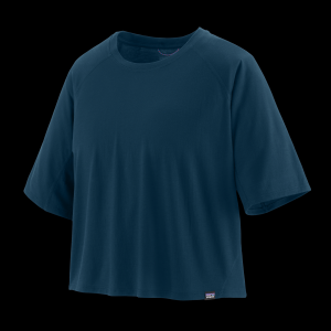 Short-Sleeved Capilene Cool Trail Cropped Shirt - Women