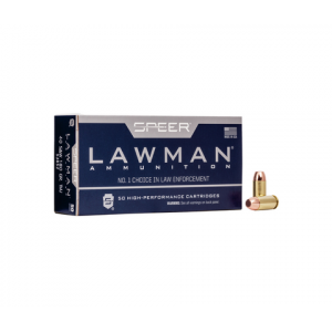 Speer: Lawman, .40 S&W, Training, 180gr Total Metal Jacket, 50/Box