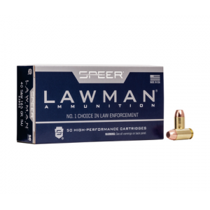 Speer: Lawman, 40 S&W, 165gr TMJ, 50rds/Box