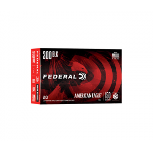 Federal: American Eagle 300 Blackout, 150gr Boat-Tail FMJ, 20/Box