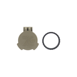 Tenebraex 400-2007: Objective Flip Cover for ZCO 210 Riflescopes, 30mm - FDE