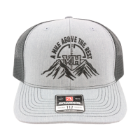 MHSA: Mile High Shooting Hat, Heather/Black