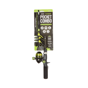 Profishiency Telescopic Spincast Combo in Neon Green