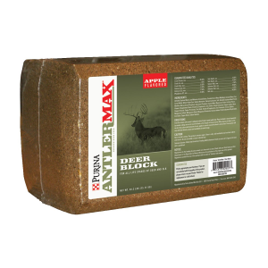 Purina - AntlerMax Apple Flavored Deer Block | Size 33.3 lbs