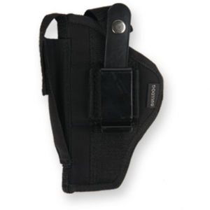 Bulldog Cases and Vaults Extreme Ambidextrous Nylon Holster Multiple Size Options in Black | Size 7/2-4" Standard Semi-Auto