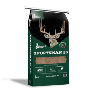 Record Rack Sportsman 20% Deer Feed | Size 50 lbs