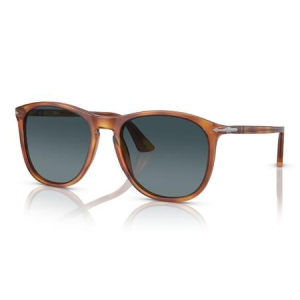 Persol PO3314S Sunglasses with Terra Di Siena Frames and Light Blue Gradient Dark Polarized Lenses