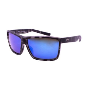 Costa Del Mar Ocearch Rinconcito Sunglesses with Tiger Shark Frame and Blue Mirror Lenses