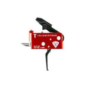 Triggertech AR-15 Diamond Flat Black/Red Two-Stage Trigger