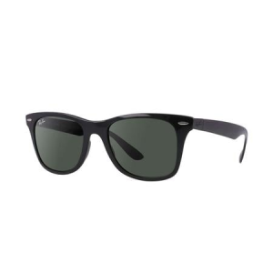 Ray-Ban Wayfarer Liteforce with Matte Black Frame and Green Classic G-15 Lenses