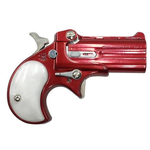 Cobra Enterprise Inc .22LR Derringer with Red Jewel Tone Finish and Pearl Grips