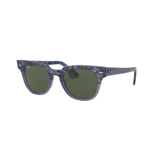 Ray-Ban Meteor with Striped Blue Gradient Grey Frame and Blue Legend Lenses