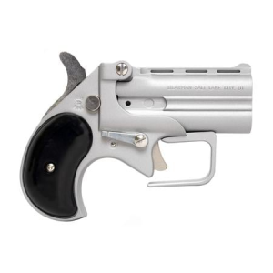 Cobra Enterprise Inc 9mm Big Bore Derringer Guardian Package with Satin Finish and Black Grips