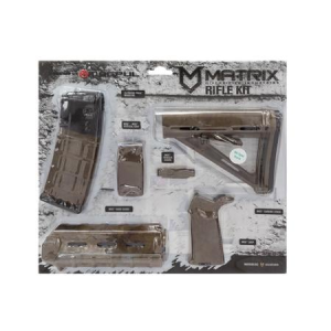 Matrix Diversified Magpul MOE AR-15 Bounty Hunter Camo Kit with 30 Round Magazine (Mil-Spec Stock)