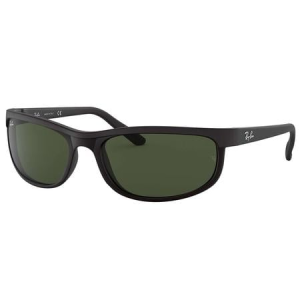 Ray-Ban Predator 2 Sunglasses with Matte Black Frame and Green Classic G-15 Lenses