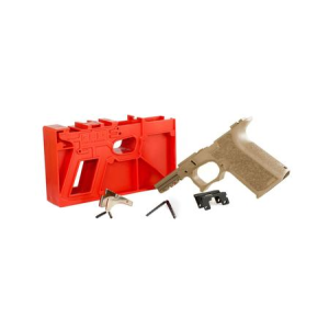 Polymer80 PF940c 80 Percent Compact Pistol Frame Kit for Glock 19/23 (Flat Dark Earth)