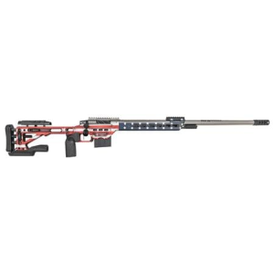 Masterpiece Arms 6.5 Creedmoor Precision Rifle with Patriot Cerakote Finish and Polished Barrel