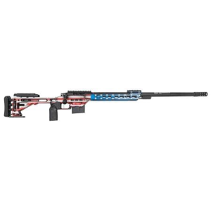 Masterpiece Arms 65CMBA 6.5 Creedmoor Bolt-Action Precision Rifle with American Flag Finish and B