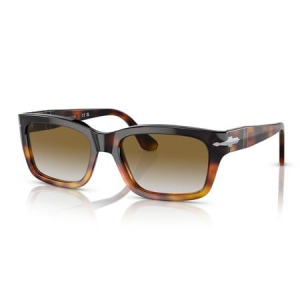 Persol PO3301S Sunglasses with Brown Cut Light Brown Tortoise Frames and Gradient Brown Lenses