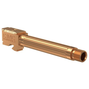 Cmc Triggers Glock 17 Fluted Barrel Threaded DLC Bronze HXBN