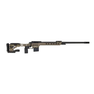 Masterpiece Arms 6.5 PRC Bolt Action Competition Rifle with FDE Cerakote Finish