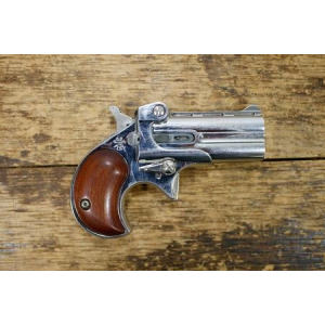 Davis DM-22 22 WMR Police Trade-in Derringer with Wood Grips