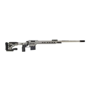 Masterpiece Arms 6.5 PRC Bolt Action Competition Rifle with Gunmetal Cerakote Finish and Polished Barreled Action